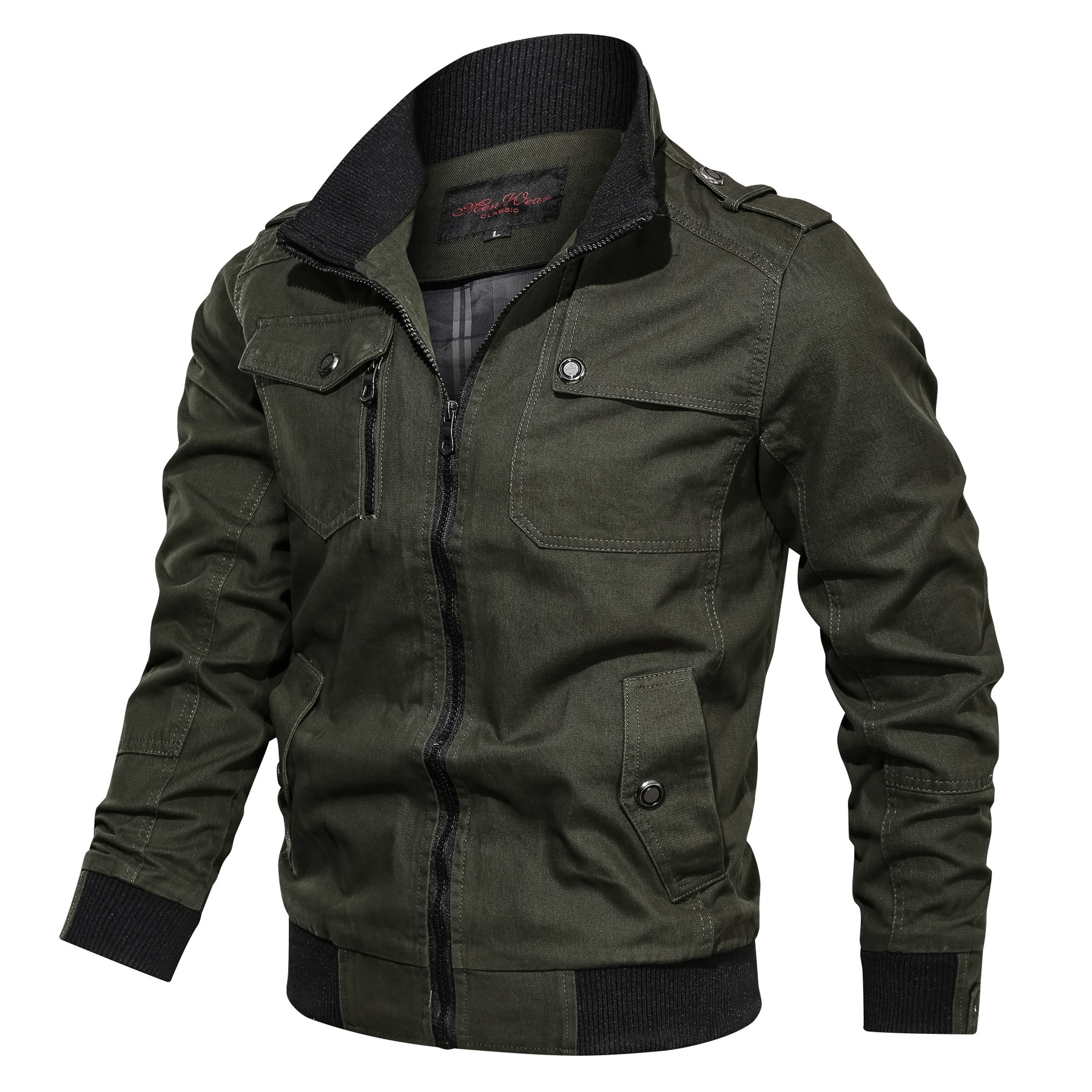 Mens Outdoor Cotton Sports Jacket